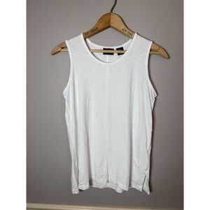 Rachel Zoe Shirt Womens Small White Tank Top Sleeveless Casual